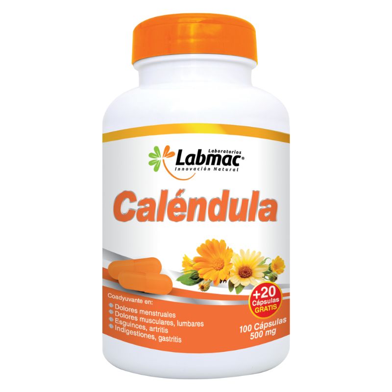 CALENDULA CAP. 500MG.