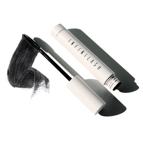 FARMASi Mascara Infinilash, Ultra Black Finish, Weightless Length, Twin-Vortex Design Brush 0.33 Fl Oz