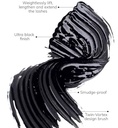FARMASi Mascara Infinilash, Ultra Black Finish, Weightless Length, Twin-Vortex Design Brush 0.33 Fl Oz