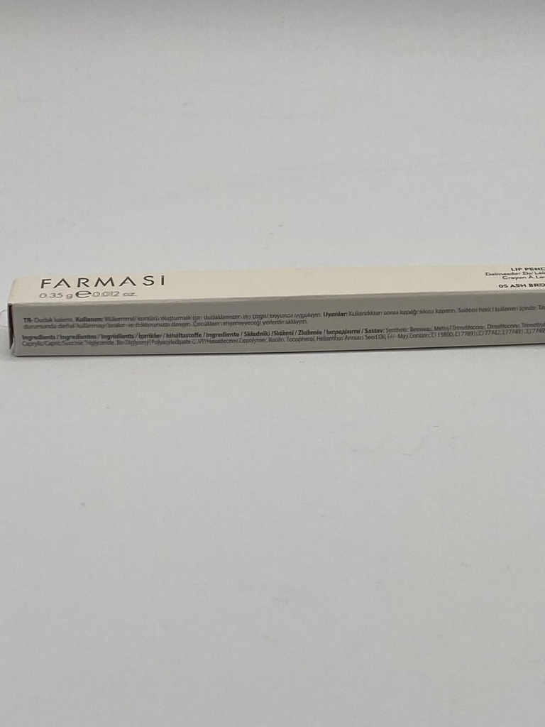 Farmasi Contour Contour Lip Pencil Shade 05 Ash Brown 0.35 G