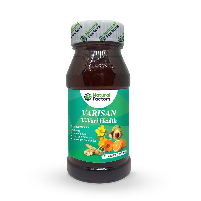 VARISAN 100 CAPSULAS 300 MG FACTORS