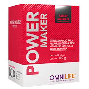 POWER MAKER EVOLUCION, CAJA CON 30 SOBRES OMNILIFE