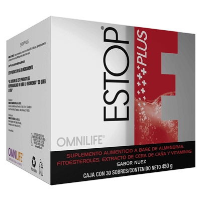 ESTOP PLUS CAJA 30 SACHETS 450GR. OMNILIFE 