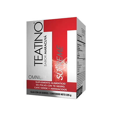 TEATINO MARACUYA SUPREME 30 SOBRES OMNILIFE