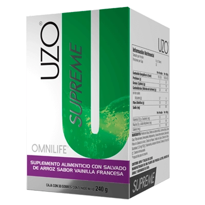 UZO SUPREME, CAJA CON 30 SACHETS OMNILIFE