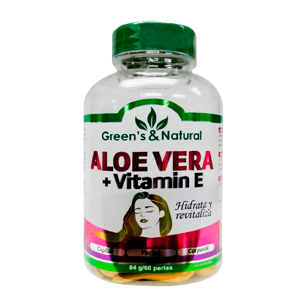 ALOE VERA + VITAMINA E X60 PERLAS G&N