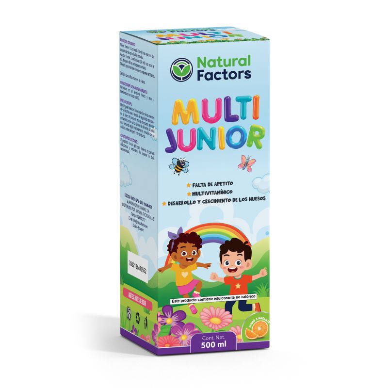 MULTIJUNIOR JARABE 500 ML FACTORS