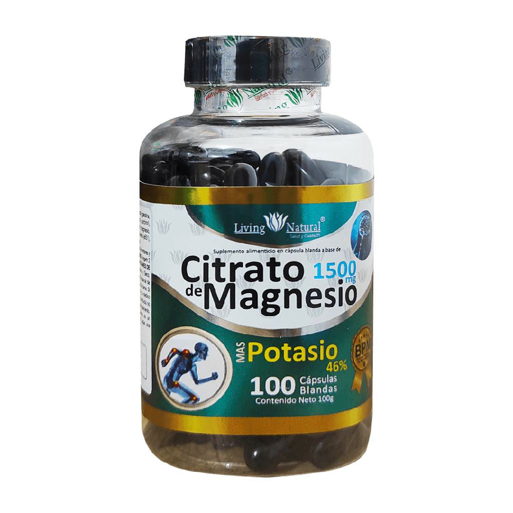 CITRATO DE MAGNESIO + POTASIO 100 SOFTGEL 