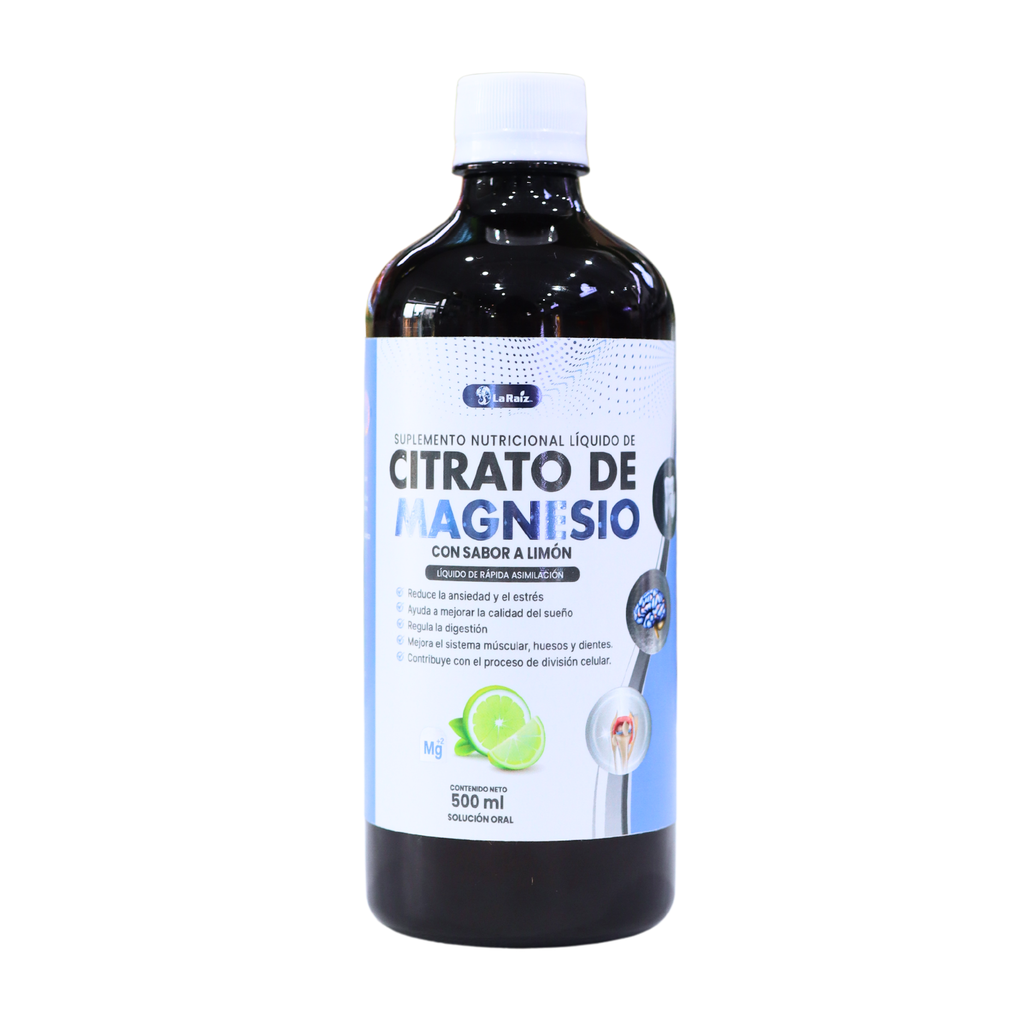 CITRATO DE MAGNESIO SABOR LIMON 500 ML