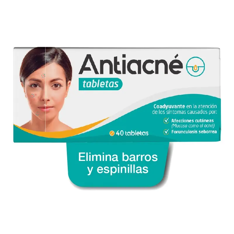 ANTIANCNE ESTUCHE  40 TABLETAS QUANTUM