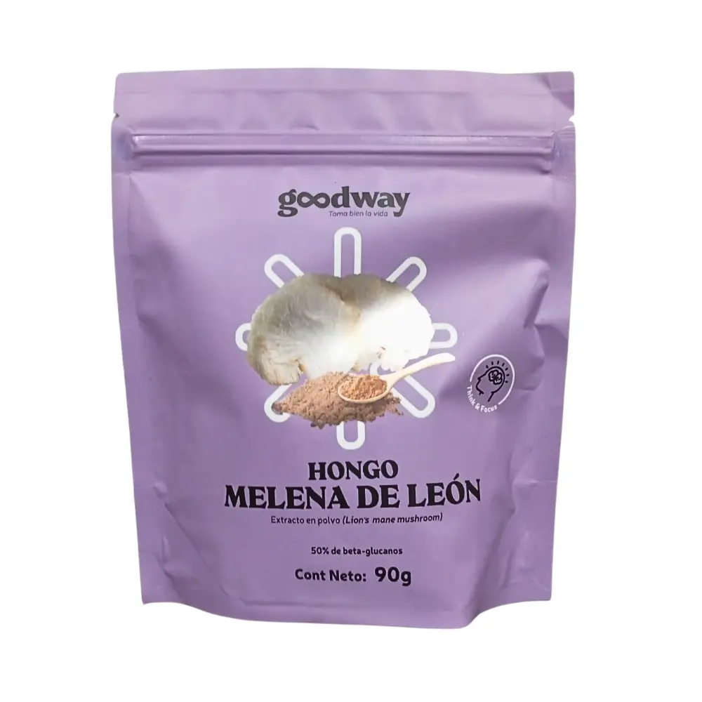 [GWE-0001] MELENA DE LEON HONGO EXTRACTO EN POLVO 90 G GOODWAY