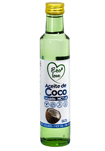 ACEITE DE COCO MCT 250 ML ECOLOVE