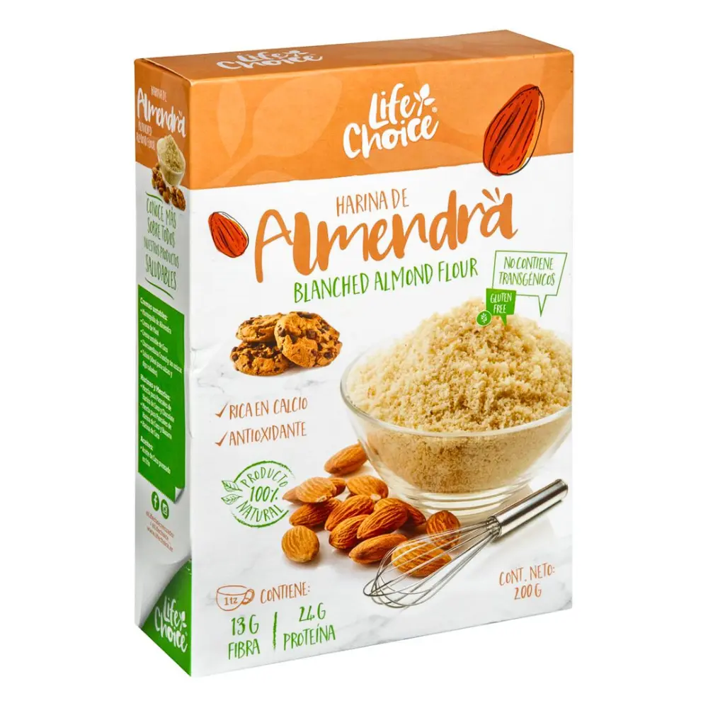 HARINA DE ALMENDRA 200 G LIFE CHOICE