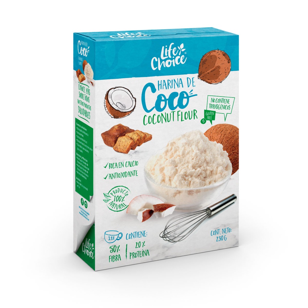 APANADURA DE COCO LIFE CHOICE