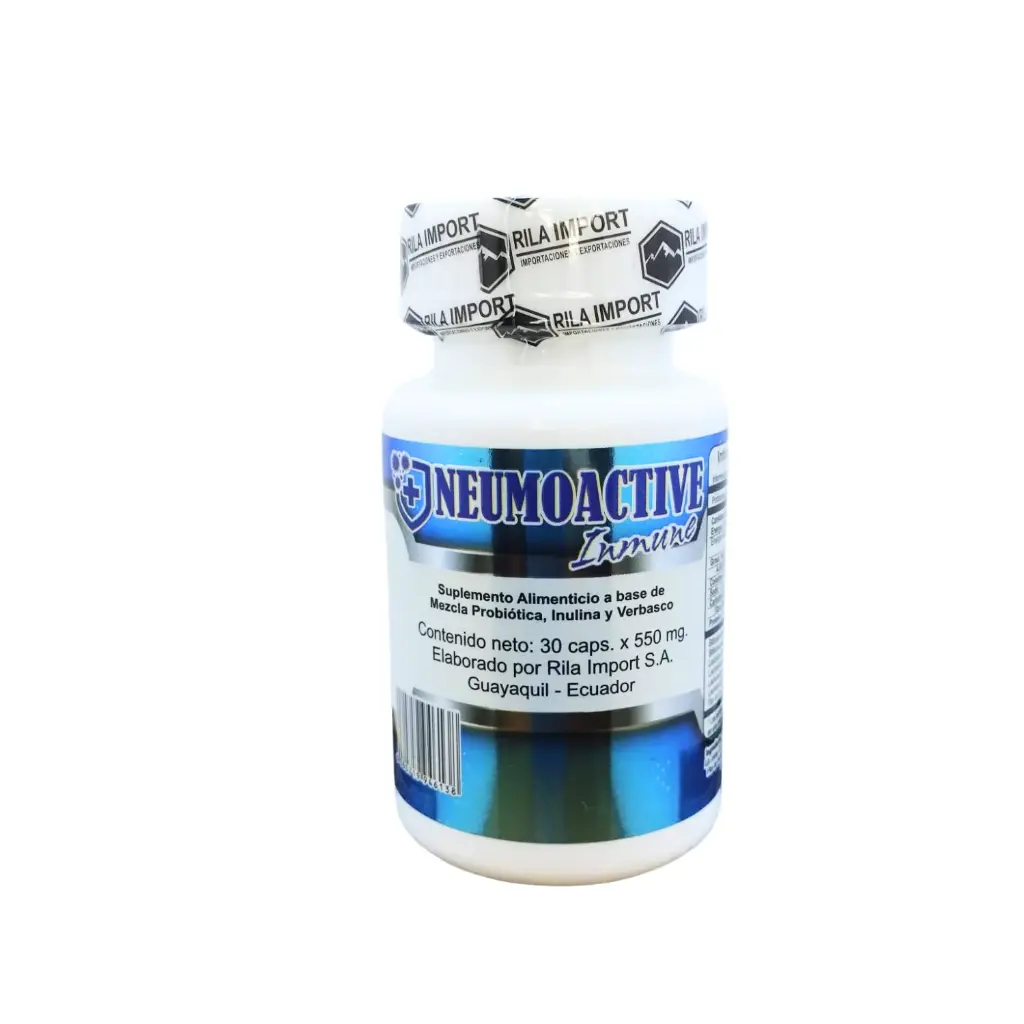 NEUMOACTIVE 30 CAPSULAS 550 MG LACTINA