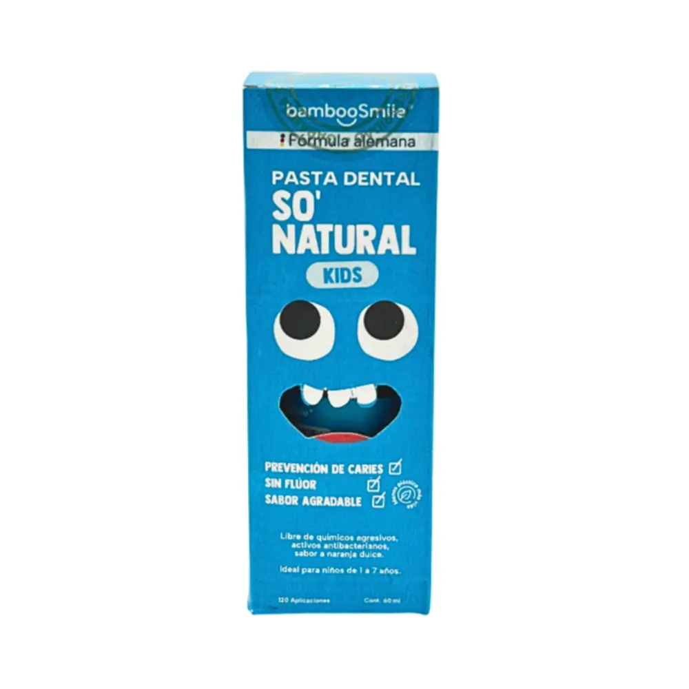 PASTA DENTAL NATURAL KIDS 125 ML BAMBOO