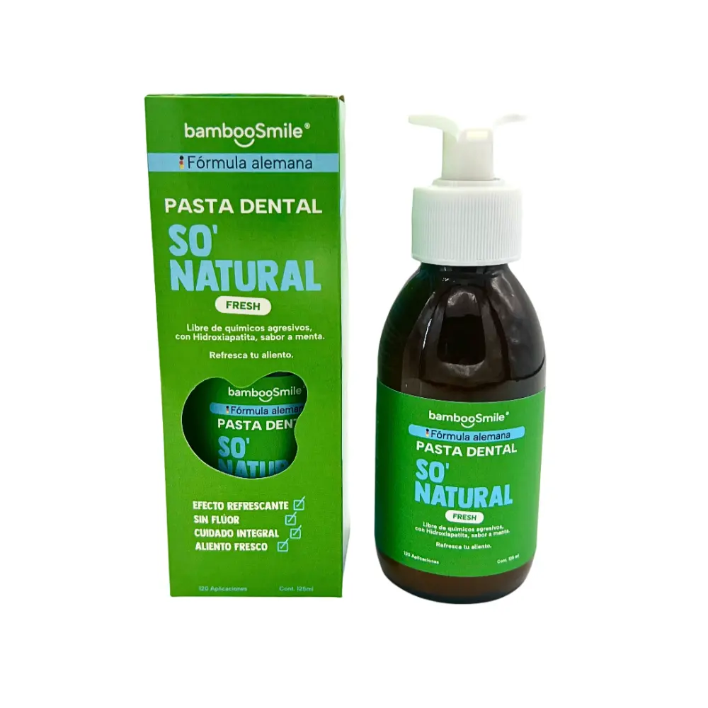 PASTA DENTAL NATURAL FRESH 125 ML BAMBOO