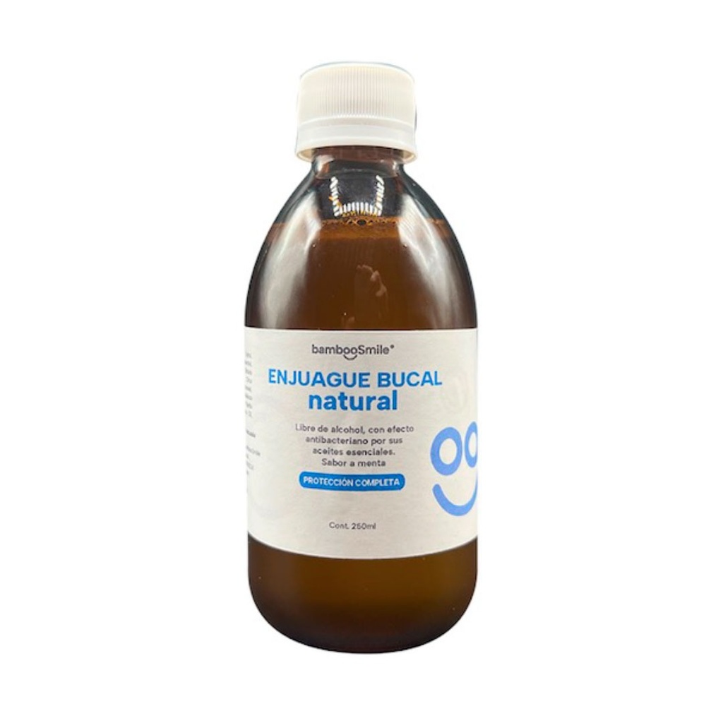 ENJUAGE BUCAL NATURAL 250 ML BAMBOOSMILE