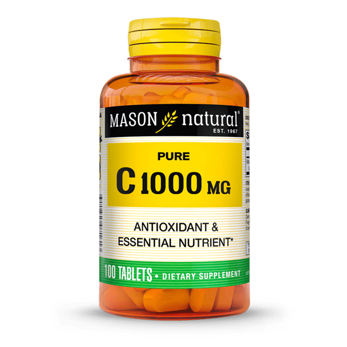 [MSN-0011] VITAMINA C 100 TABLETAS 1000 MG MASON