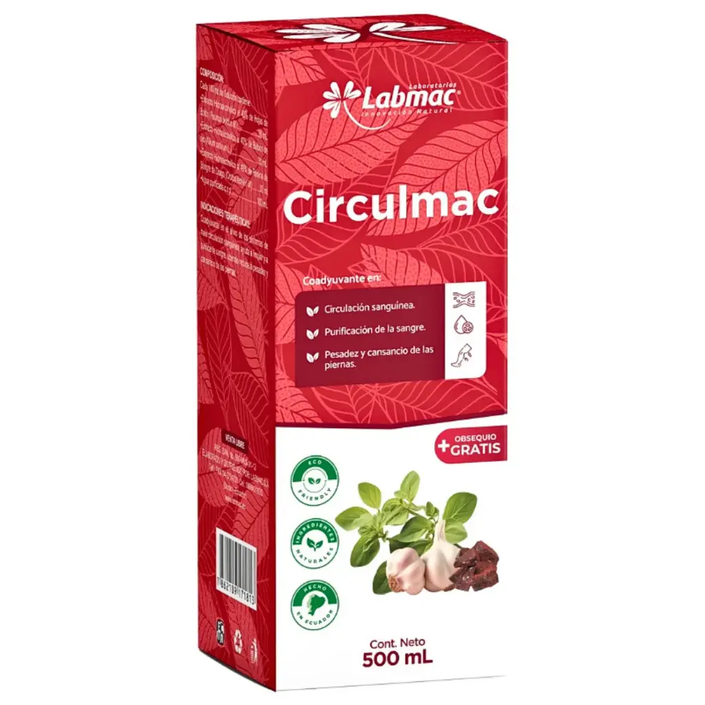 CIRCULMAC JARABE 500 ML LABMAC