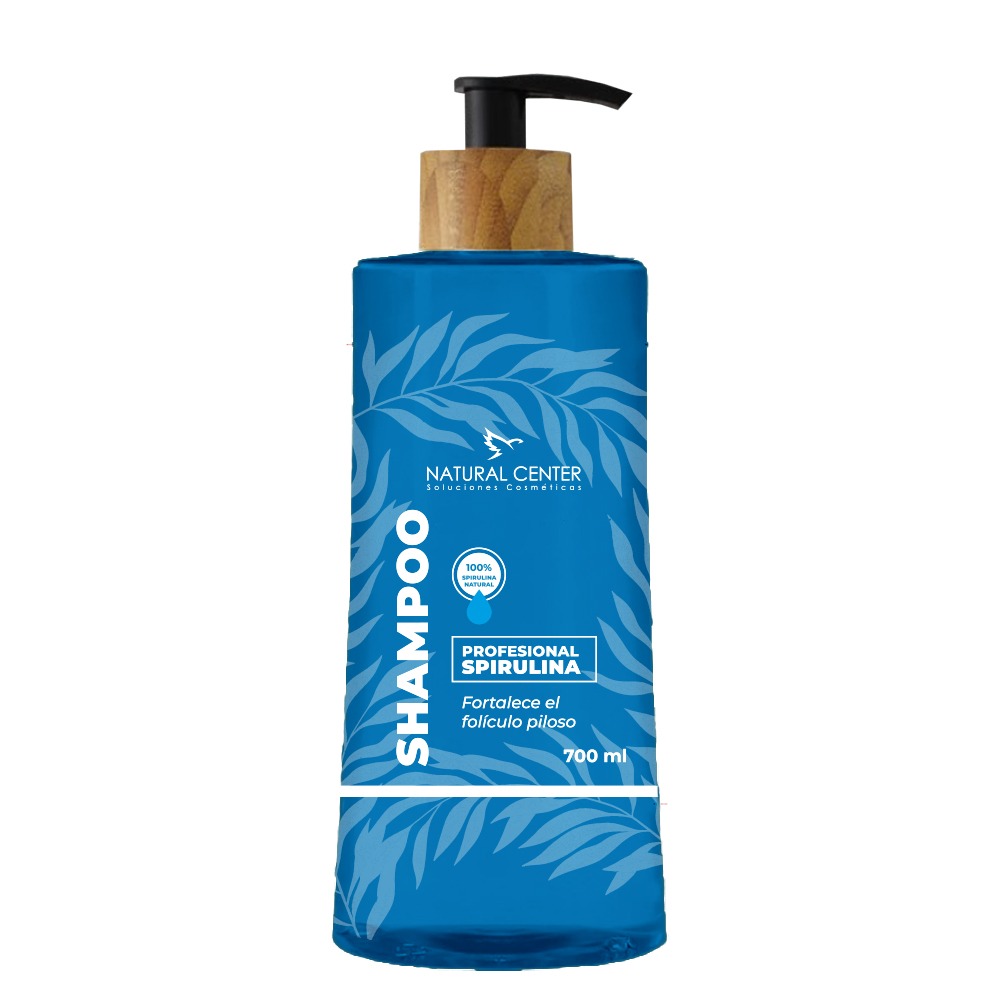 SPIRULINA SHAMPO 700 ML  NATURAL CENTER SOLUTION