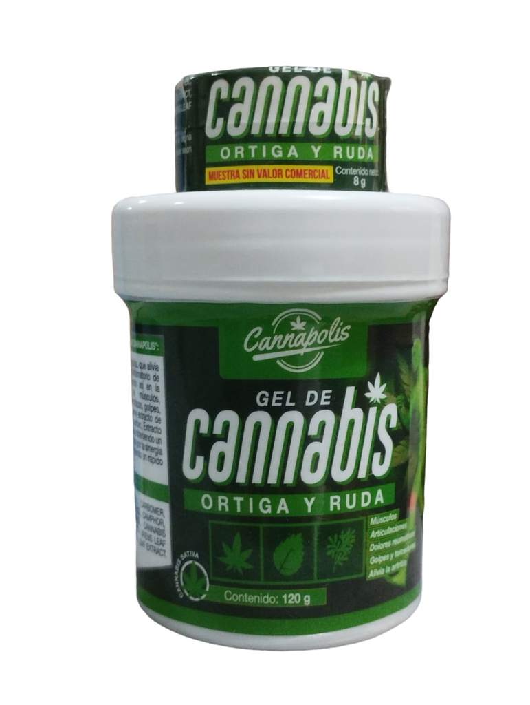 GEL DE CANNABIS ORTIGA Y RUDA 120 G QUANTUM