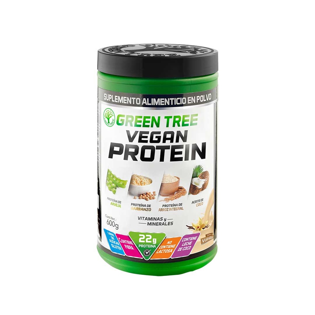 VEGAN PROTEIN 600 G GREEN TREE