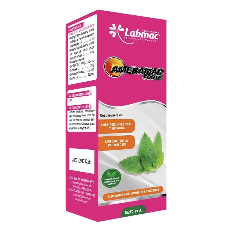 [LBM-0081] AMEBAMAC FORTE JARABE 120 ML LABMAC