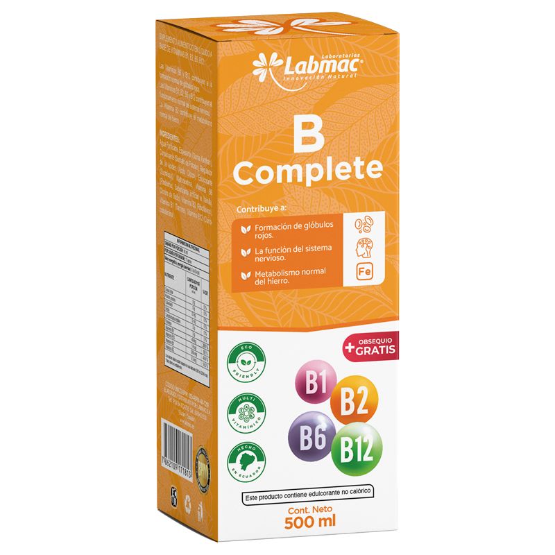 [LBM-0122] B-COMPLETE JARABE 500 ML LABMAC