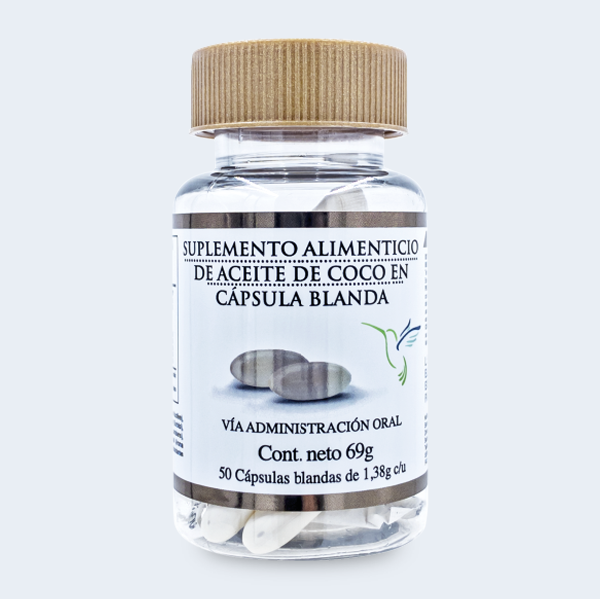 ACEITE DE COCO 50 CAPSULAS 69 G FARBIO