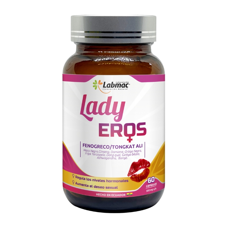 LADY EROS 60 CAPSULAS 500 MG LABMAC