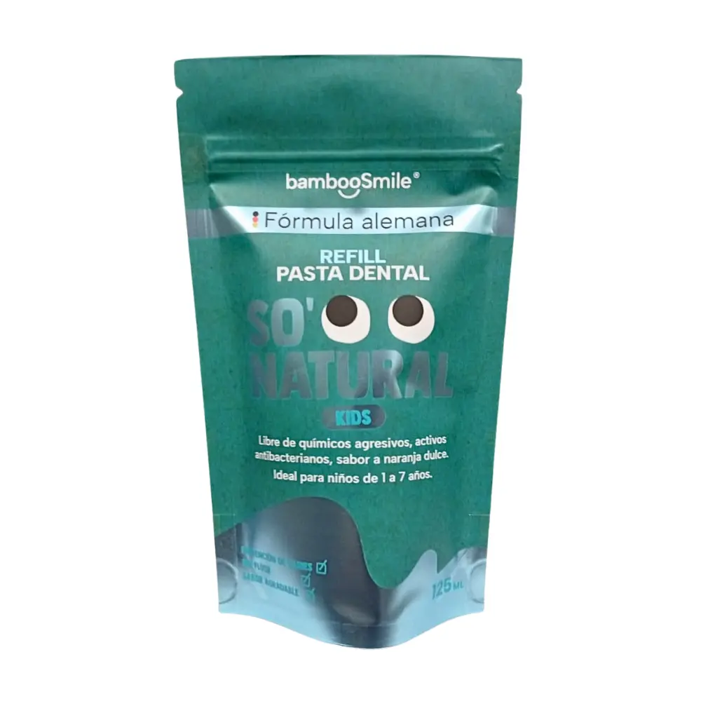 REFILL PASTA DENTAL NATURAL KIDS 125 ML