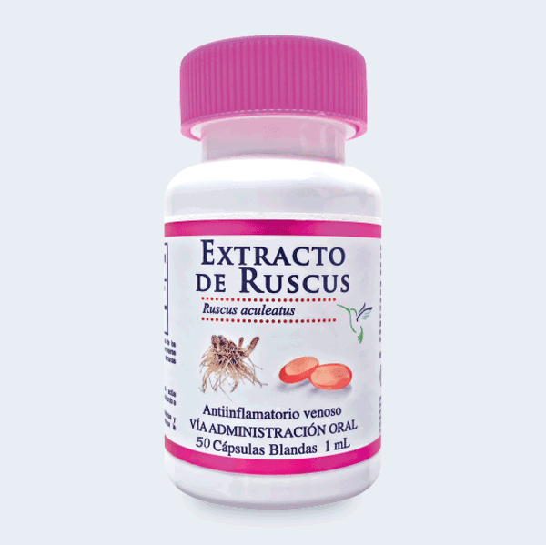 EXTRACTO DE RUSCUS 50 CAPSULAS 1 ML FARBIO