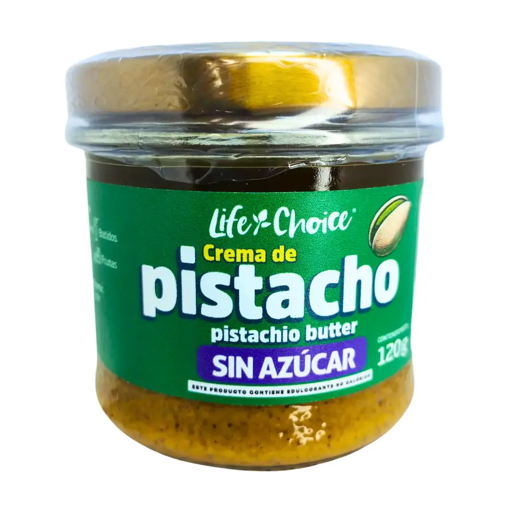 CREMA DE PISTACHO SIN AZUCAR 120 G LIFE CHOICE