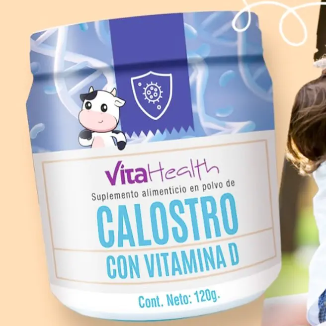 CALOSTRO CON VITAMINA D 120 G VITAHEALTH