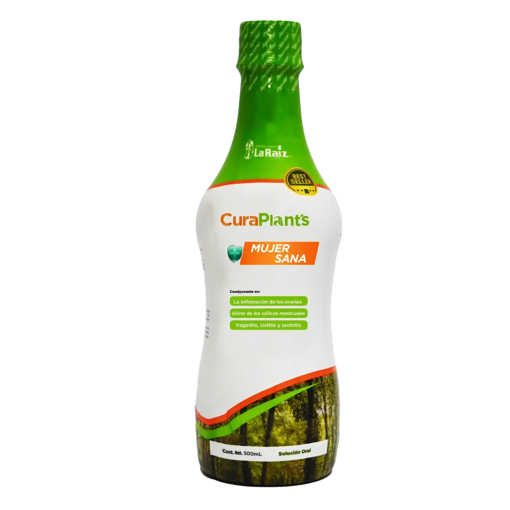 CURA PLANTS MUJER SANA 500 ML