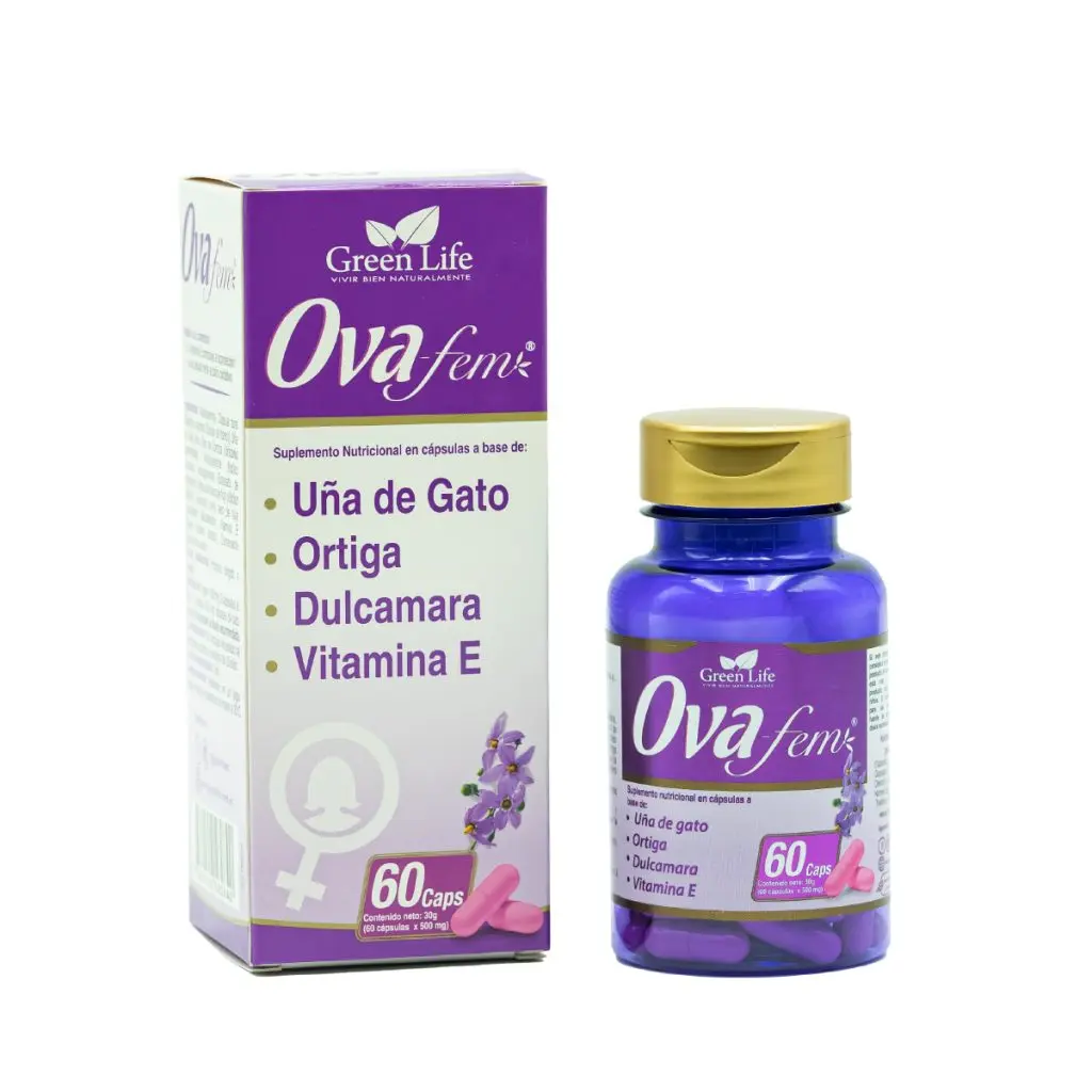 OVA FEM 60 CAPSULAS 500MG