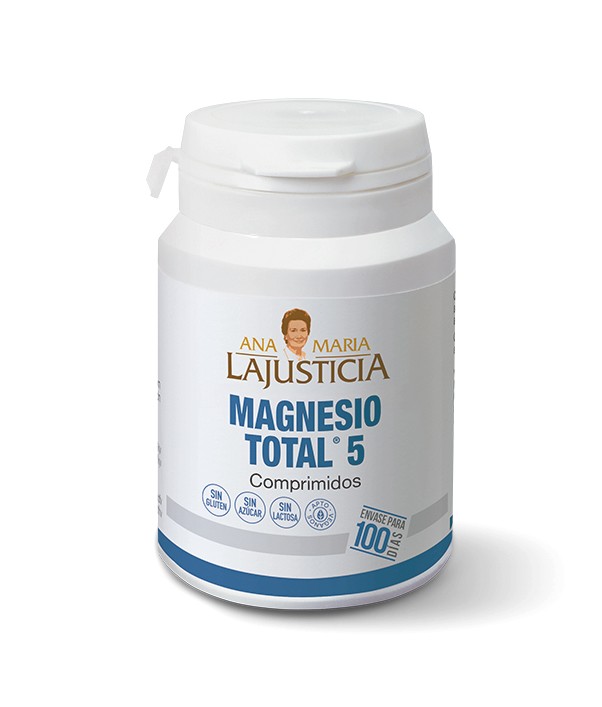 MAGNESIO TOTAL 5 100 COMPRIMIDOS LA JUSTICIA