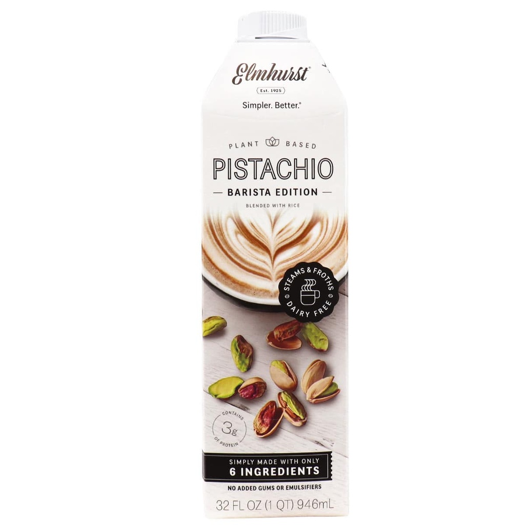ELMHURST PISTACHIO BARISTA BEBIDA DE PISTACHO 946mL