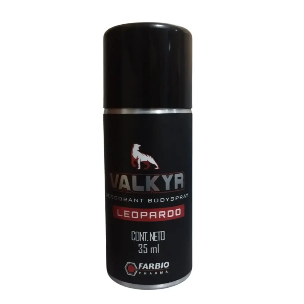 VALKYR DEODORANT BODYS SPRAY LEOPARDO 35 ML FARBIO