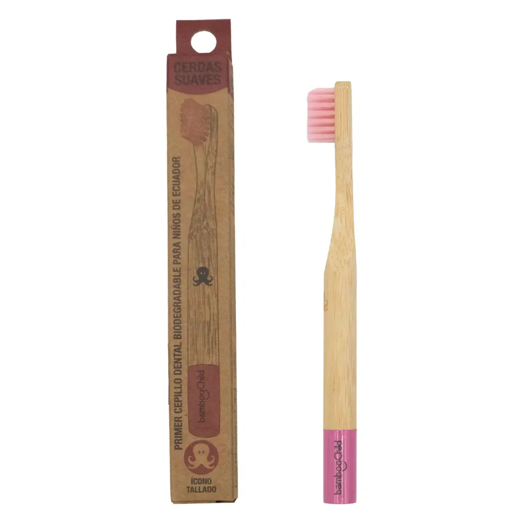 CEPILLO PREMIUN ROSADO CERDAS SUAVES