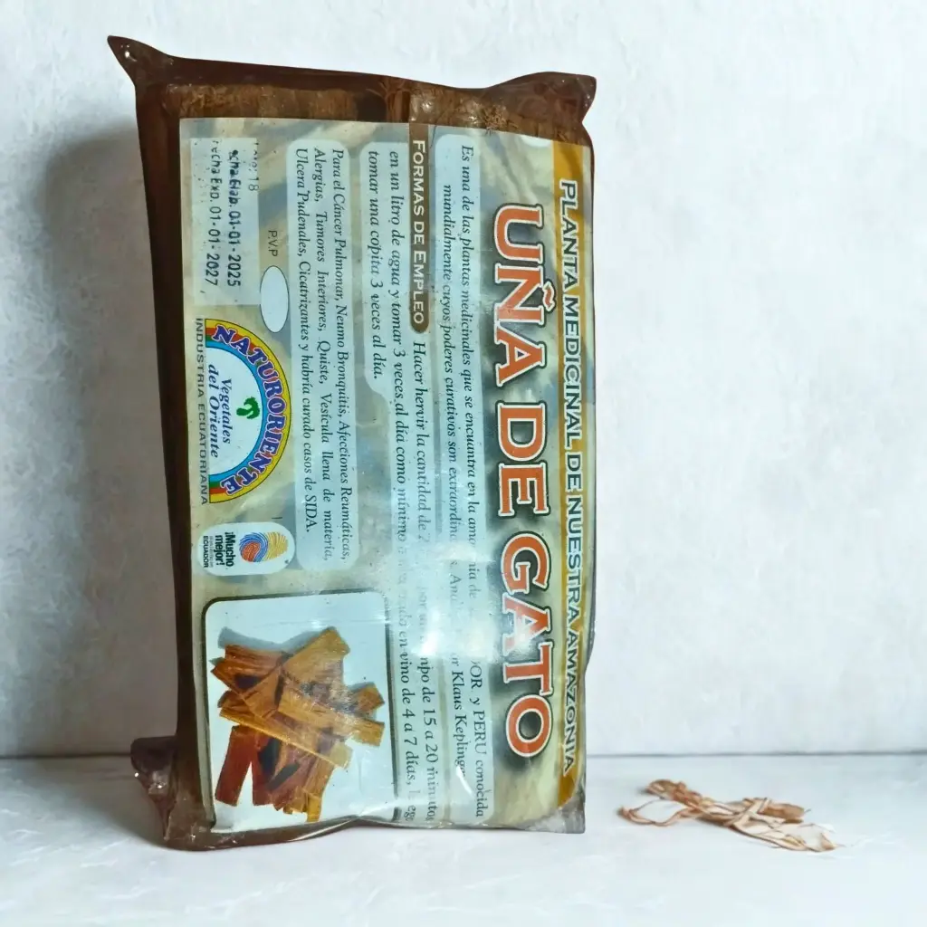 UÑA DE GATO CORTEZA VEGETALES DEL ORIENTE 100 GR