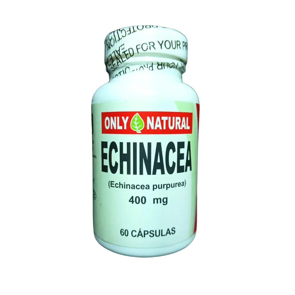 ECHINACEA 60 CAPSULAS 400 MG ONLY NATURAL