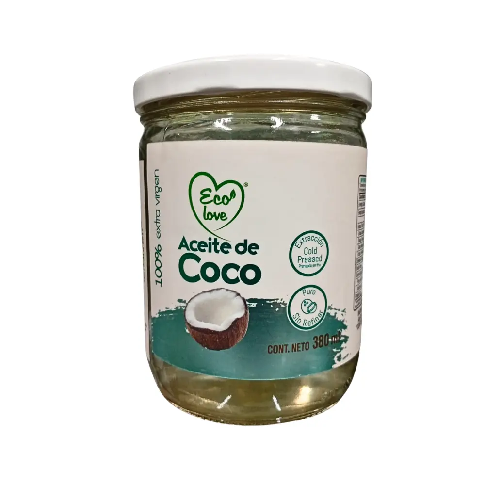 [ELV-0015] ACEITE DE COCO 380 ML ECO LOVE