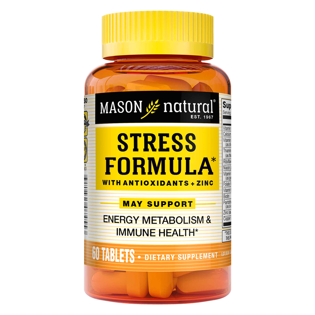 STRESS FORMULA CON ZINC 60 TABLETAS MASON