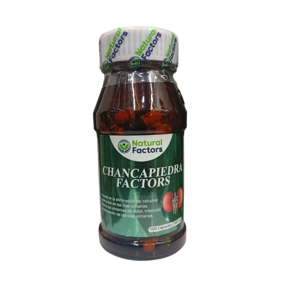 [NTF-0060] CHANCAPIEDRA 100 CAPSULAS 300 MG FACTORS
