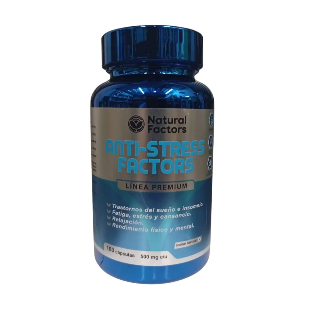 ANTI STRESS 100 CAPSULAS 500 MG FACTORS