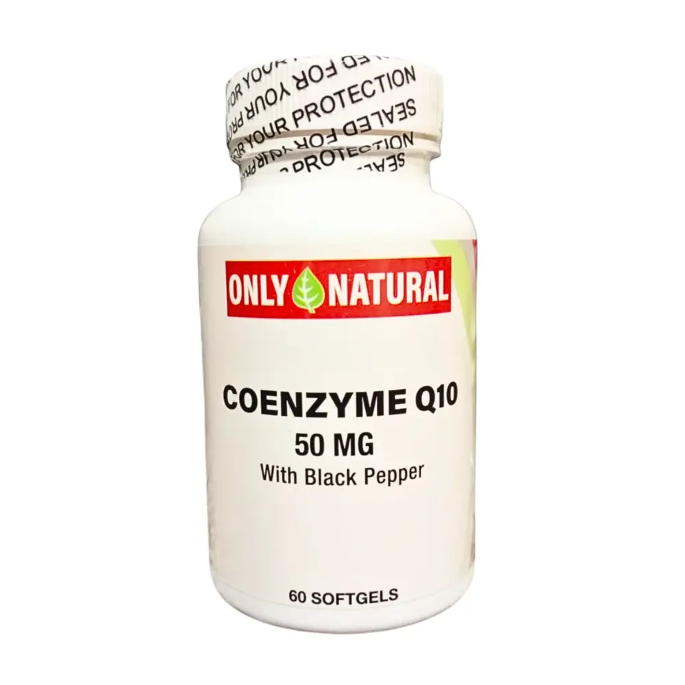 [ONL-0047] COENZYME Q10 60 SOFTGEL 50 MG ONLY NATURAL
