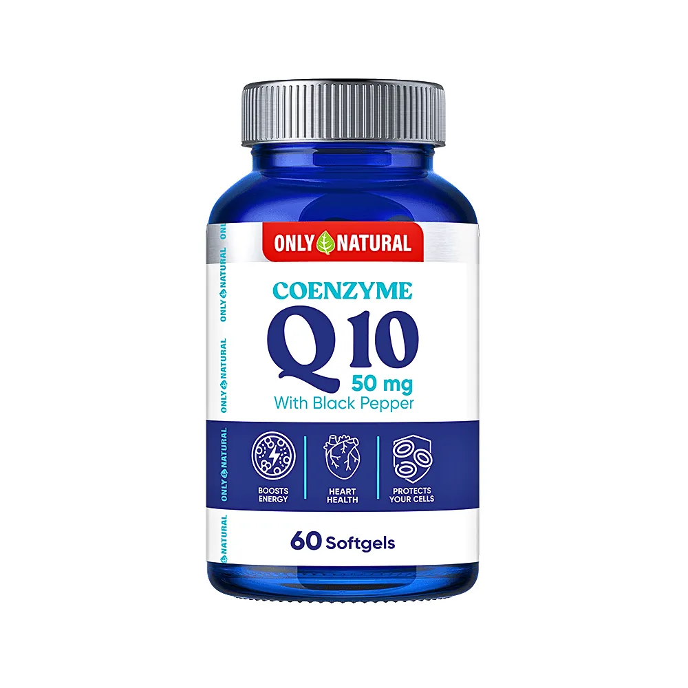 COENZYME Q10 60 SOFTGEL 50 MG ONLY NATURAL