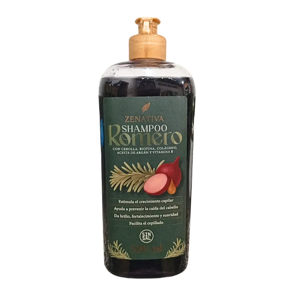 [LRZ-0037] ROMERO SHAMPOO SIN SAL 500 ML ZENATIVA
